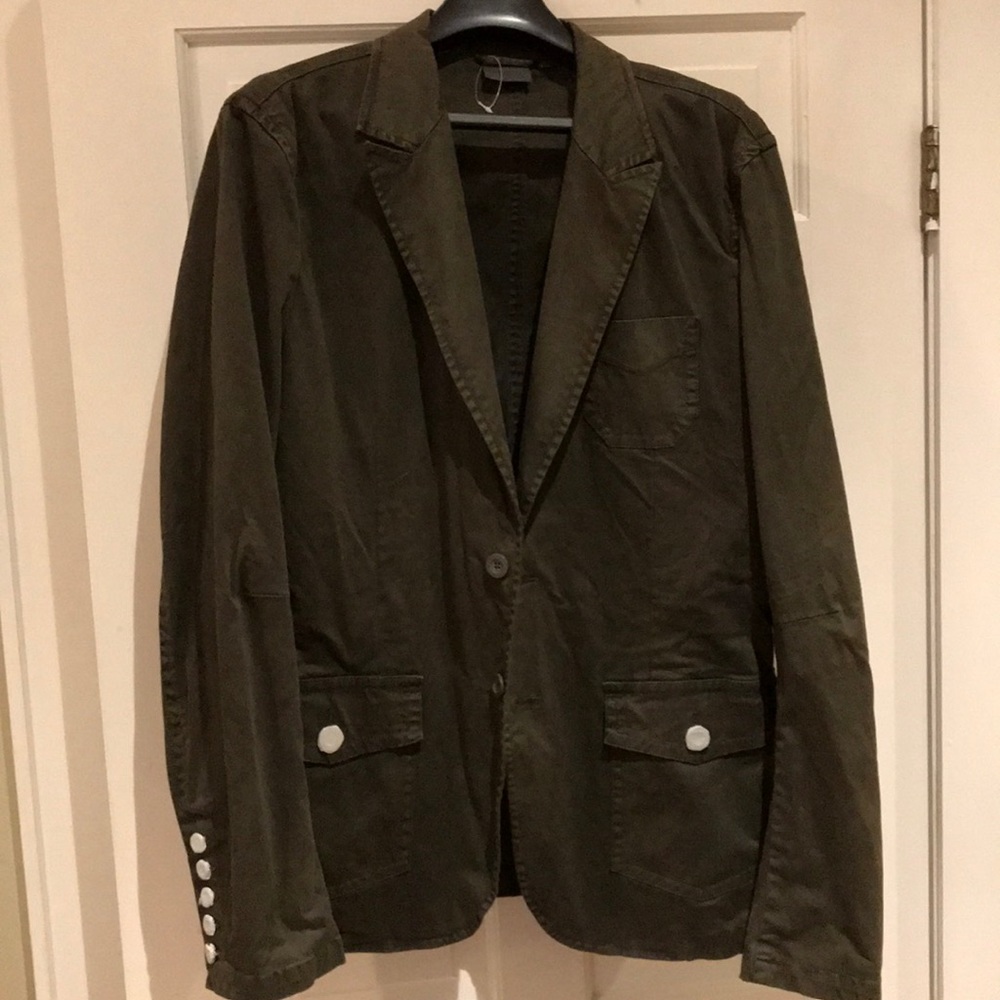 Saks 5th Ave chore coat blazer XL
